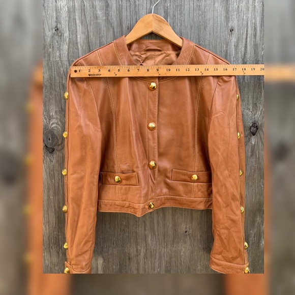 Escada Jackets & Blazers - Escada Leather Jacket only  today sale